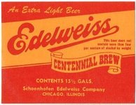 Edelweiss Centennial Brew Beer