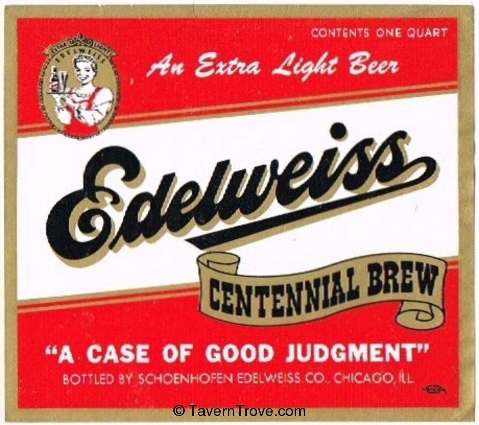 Edelweiss Centennial Brew Beer