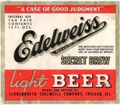 Edelweiss Secret Brew Beer