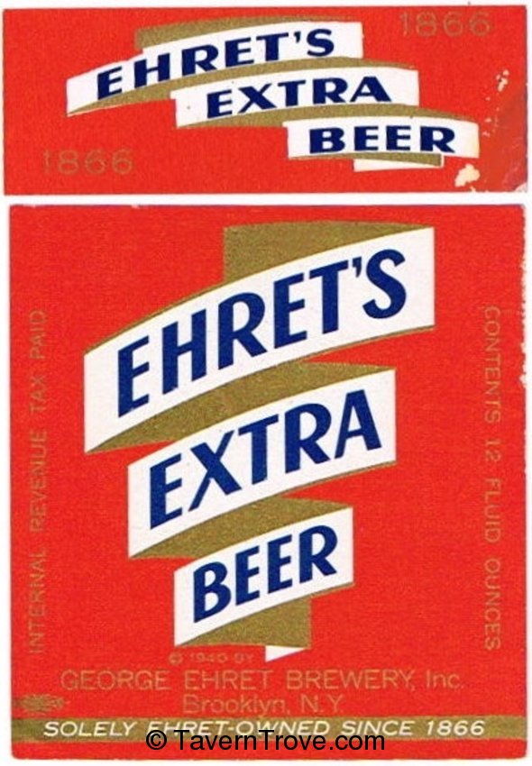 Ehret's Extra Beer