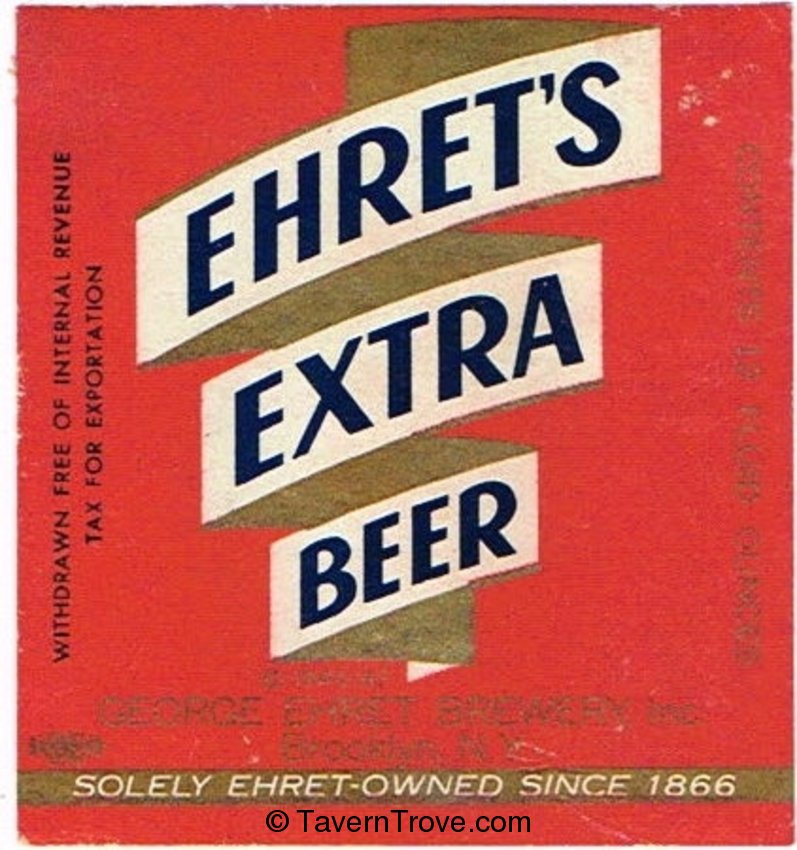 Ehret's Extra Beer