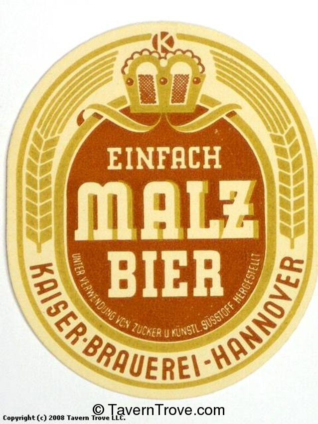 Einfach Malz Bier