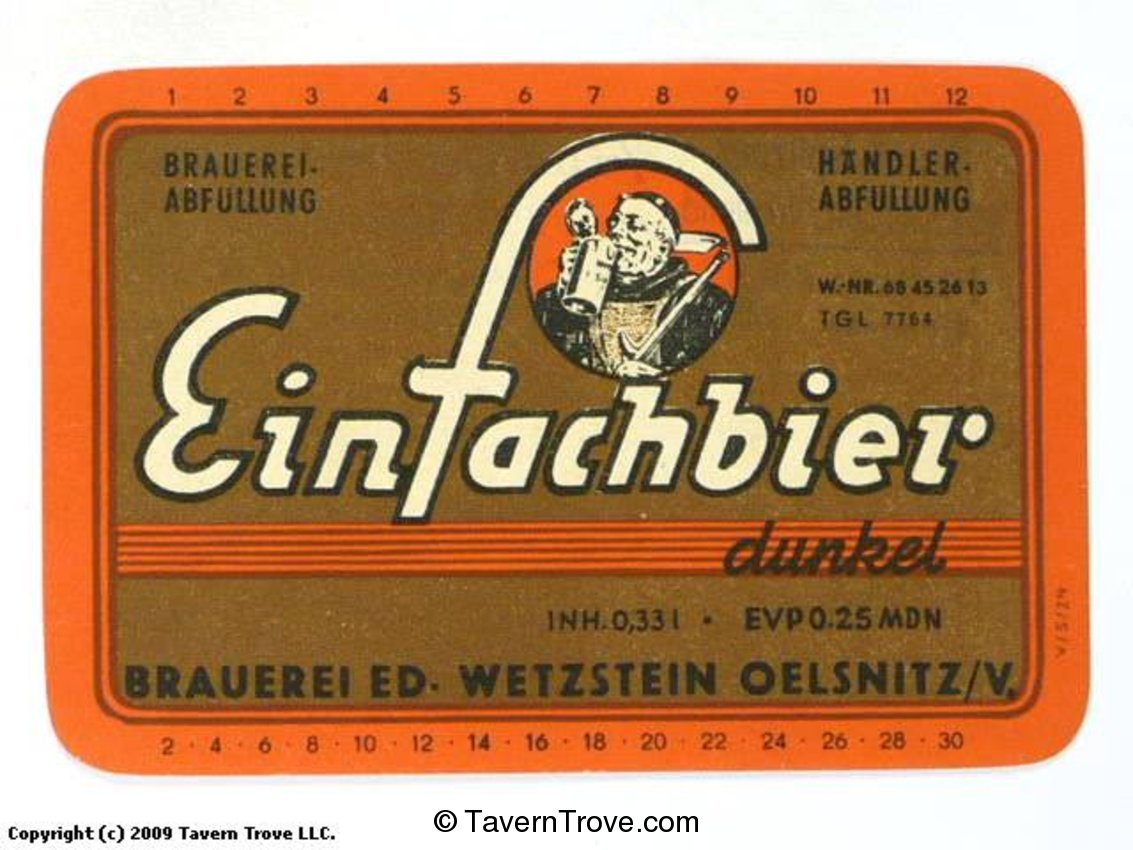 Einfachbier Dunkel