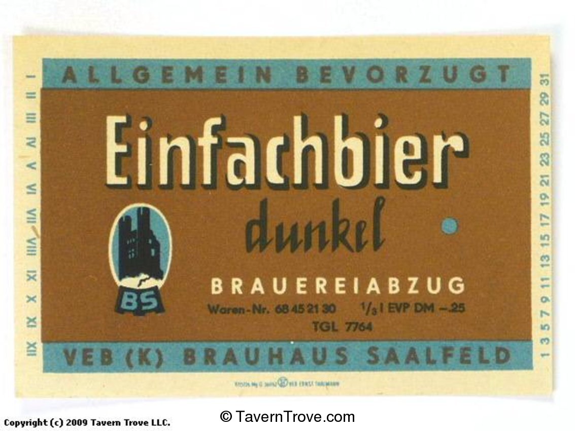 Einfachbier Dunkel