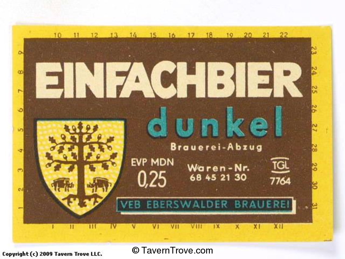 Einfachbier Dunkel