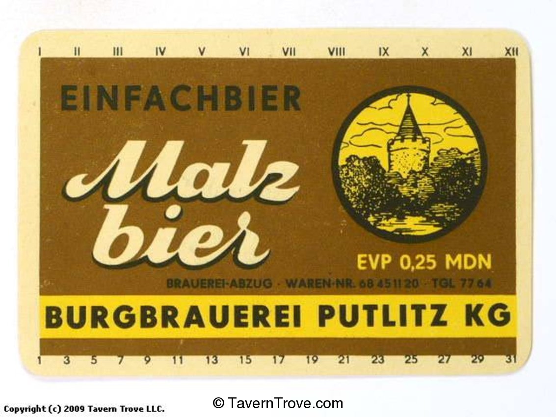 Einfachbier Malz-Bier