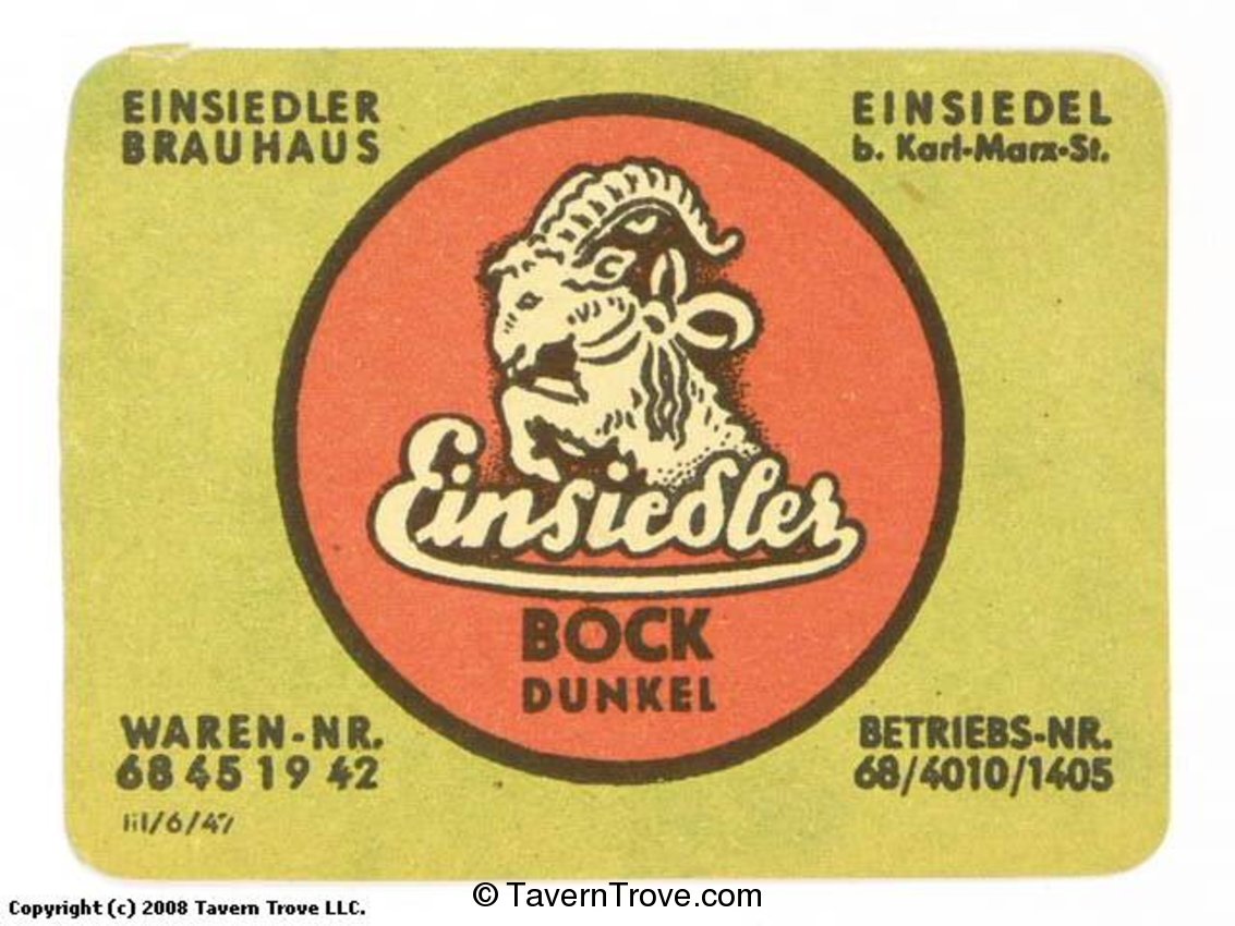 Einsiedler Bock Dunkel