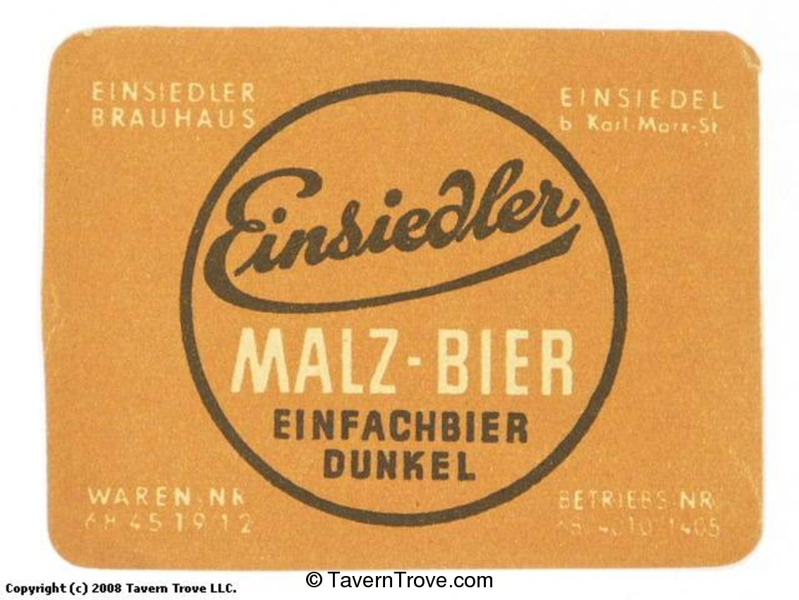 Einsiedler Malz-Bier Dunkel