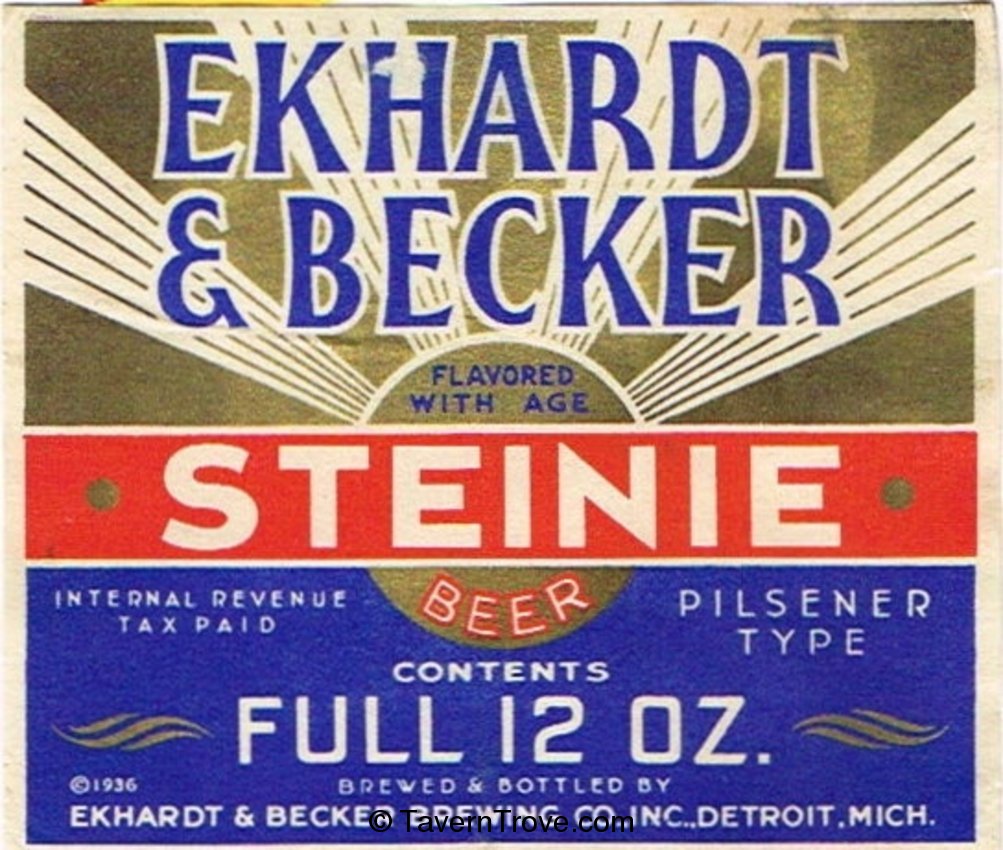 Ekhardt & Becker Steinie Beer