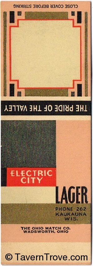 Electric City Lager Beer