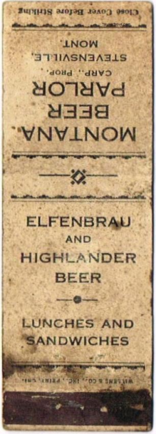 Elfenbrau/Highlander Beer