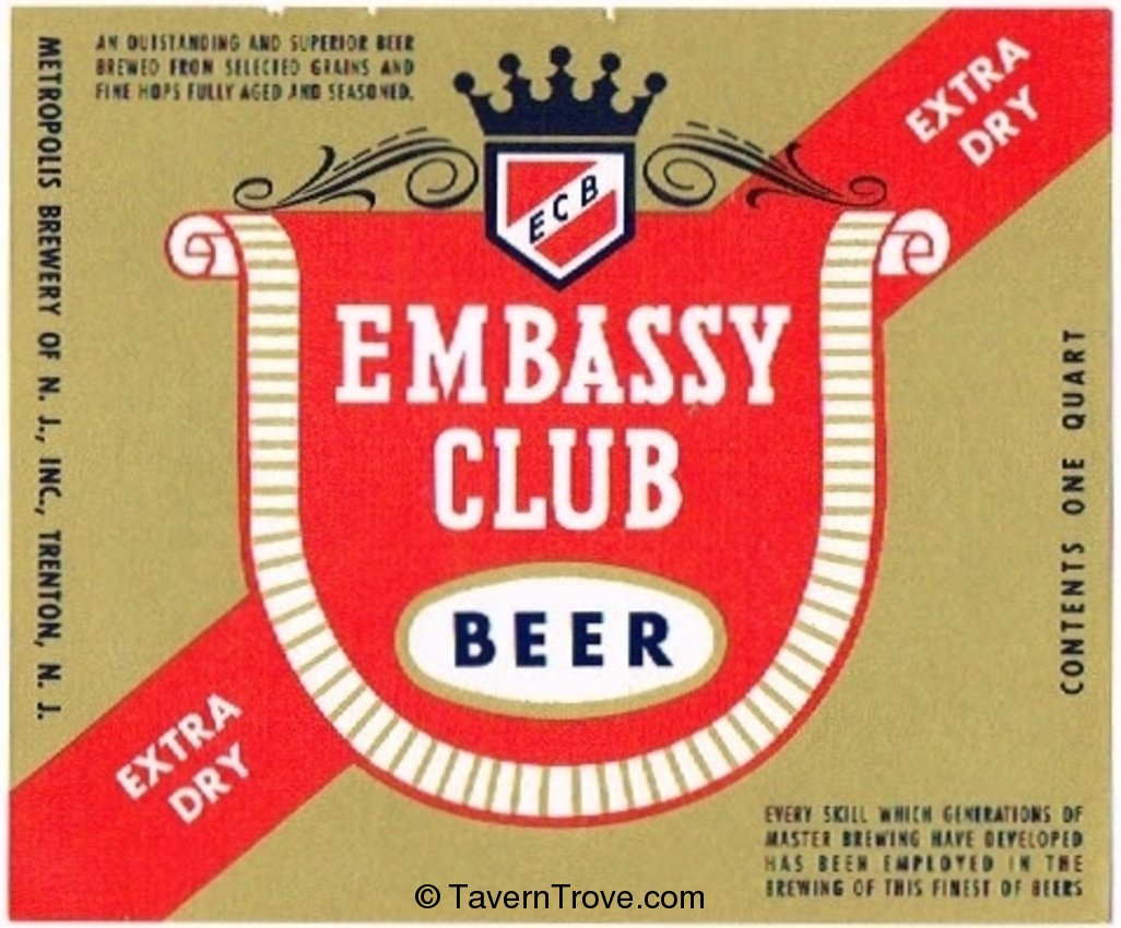 Embassy Club Beer 