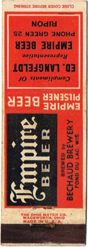 Empire Pilsener Beer