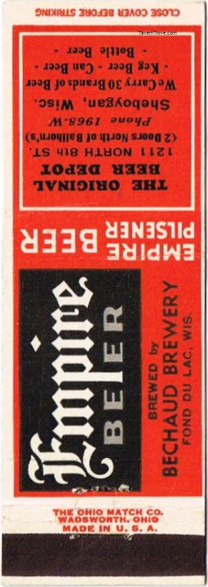 Empire Pilsener Beer