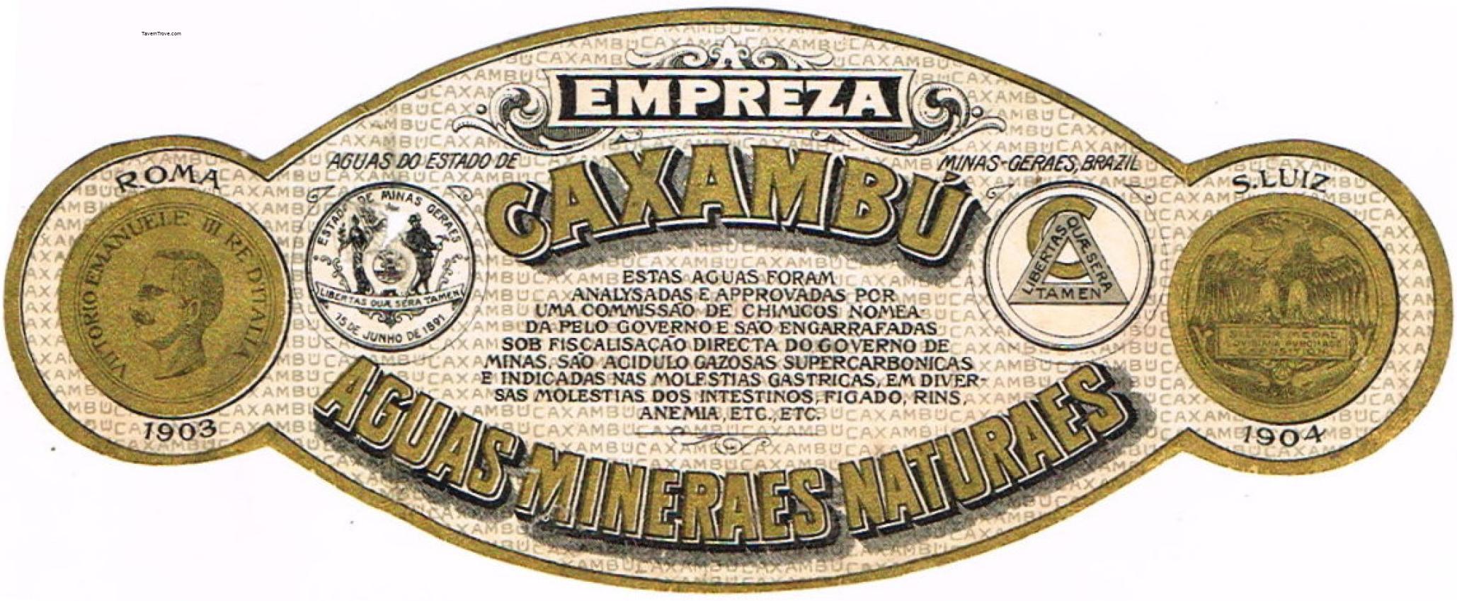Empreza Caxambu Mineral Water Brazil