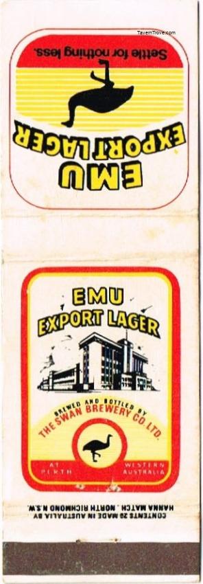 Emu Export Lager Beer Dupe