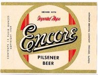 Encore Pilsener  Beer