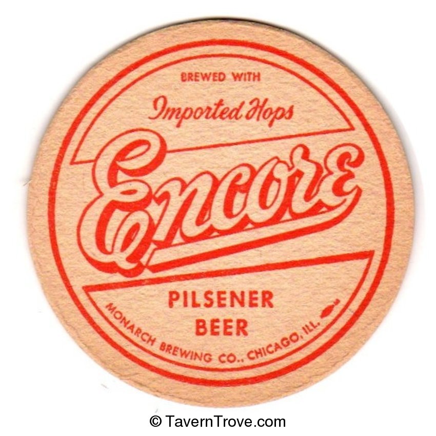 Encore Pilsener Beer