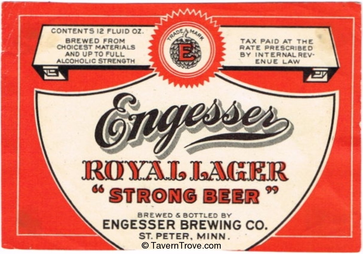Engesser's Royal Lager Beer