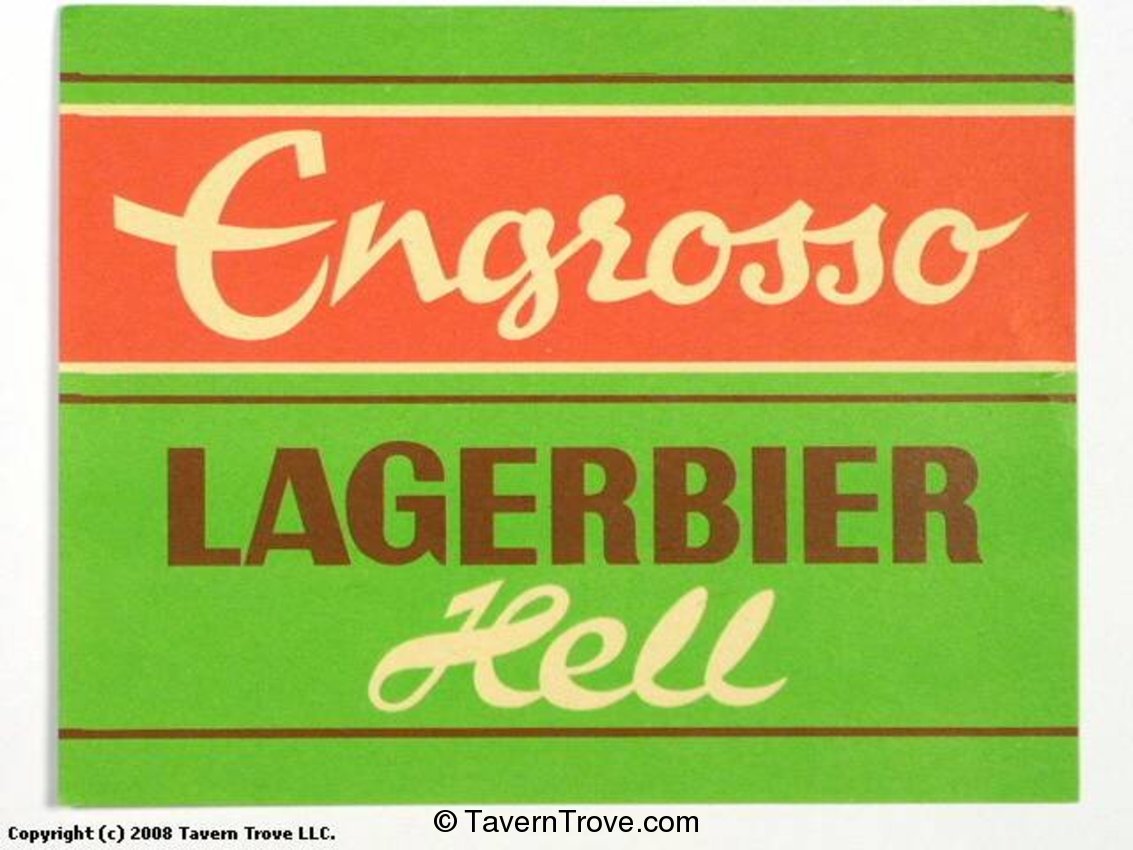 Engrosso Lagerbier Hell