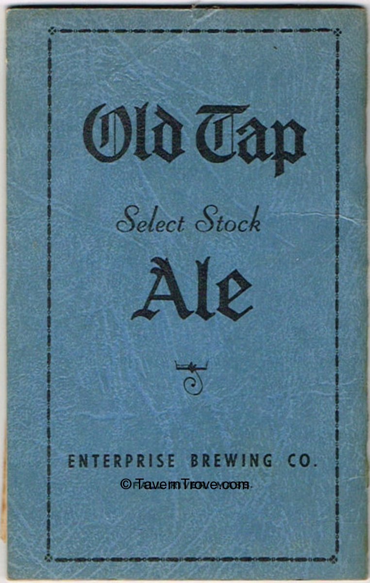 Item 90717 1953 Enterprise Brewing Co. Street Map & Directory 1953 Booklet