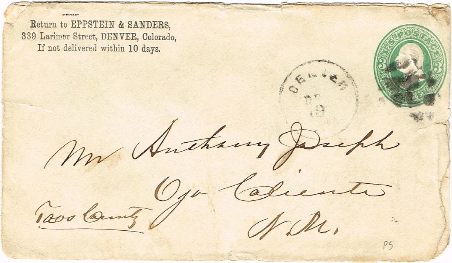 Eppstein & Sanders (Liquor Dealers)