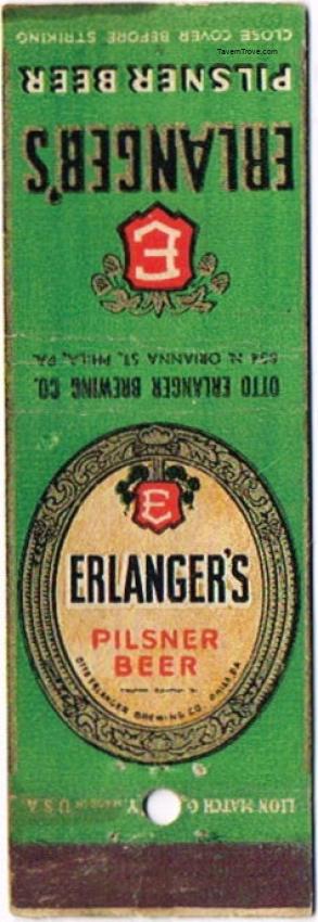 Erlanger's Pilsener Beer/Snow Mountain Ale