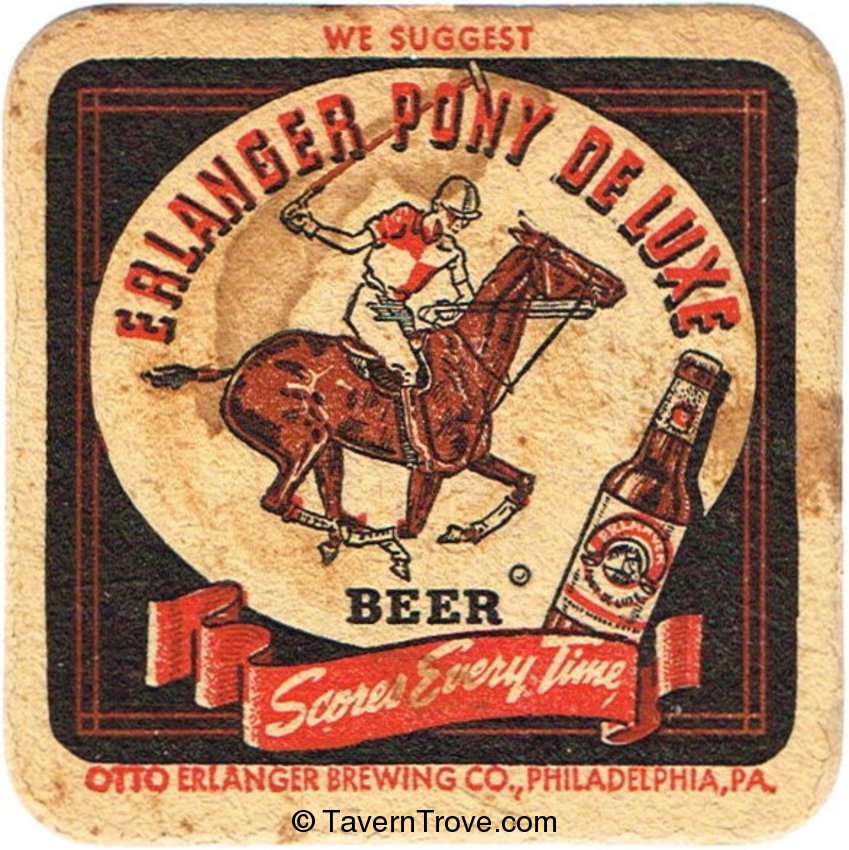 Erlanger Pony De Luxe Beer