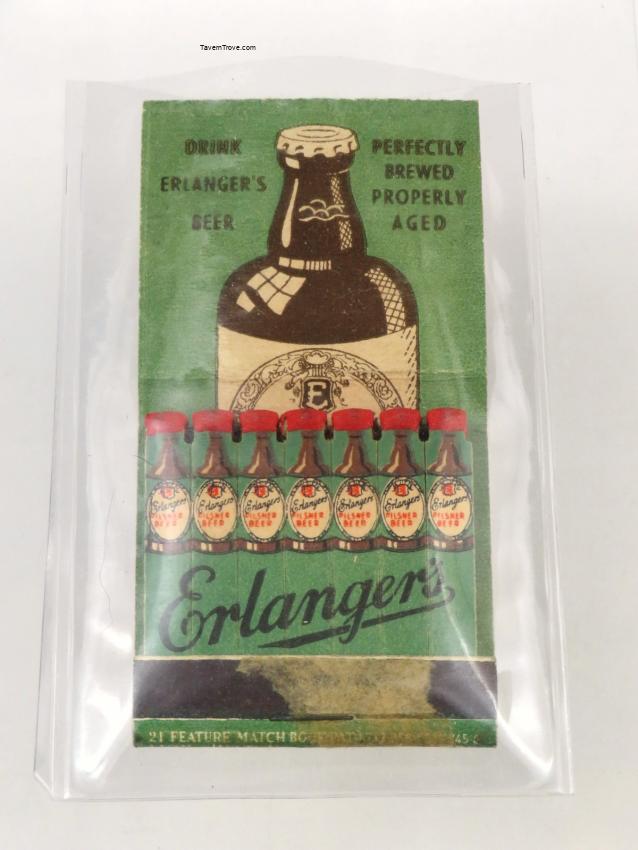 Erlanger's Pilsener Beer Full Complete Dupe