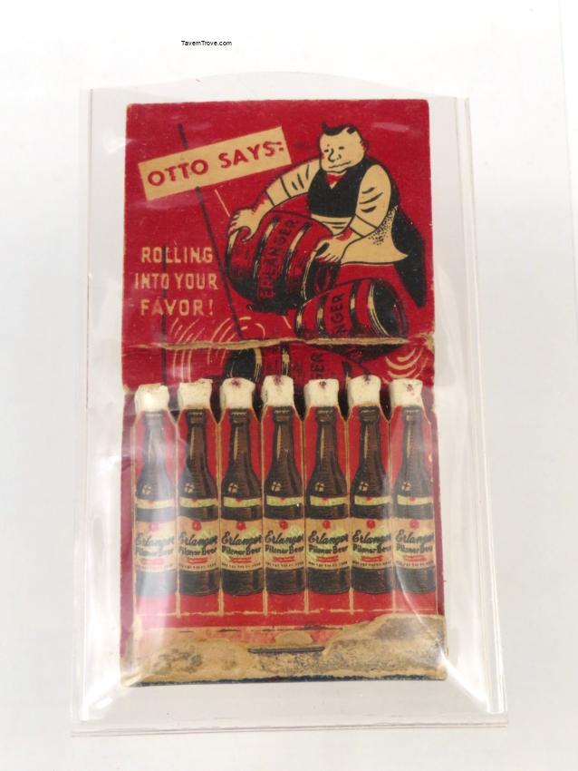 Erlanger's Pilsener Beer Full Complete Dupe