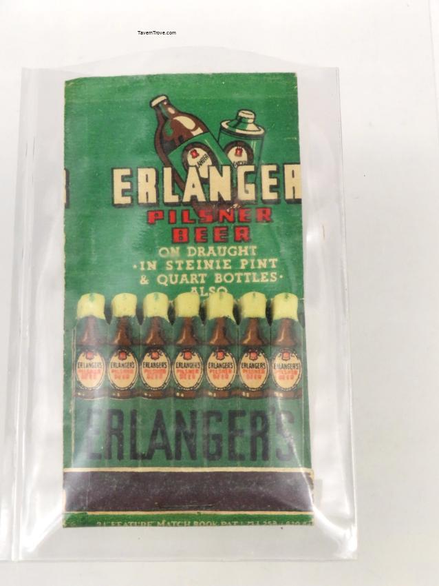 Erlanger's Pilsener Beer Full Complete Dupe