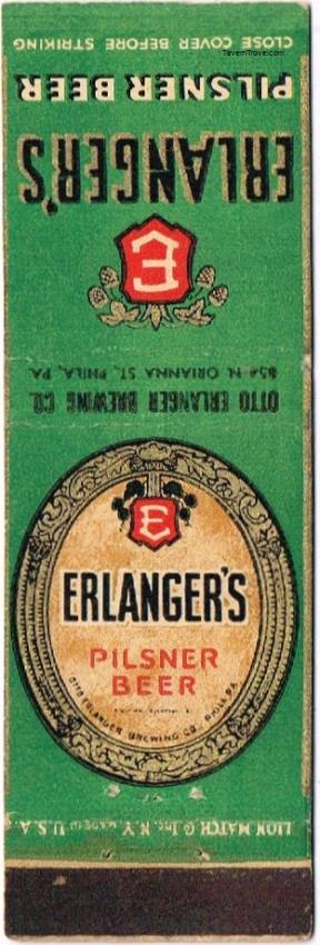 Erlanger's Pilsener Beer/Perone Beer Dupe