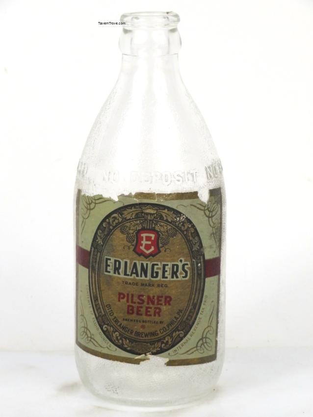 Erlanger's Pilsner Beer