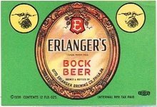Erlanger's Bock Beer 
