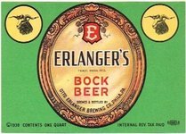 Erlanger's Bock Beer 