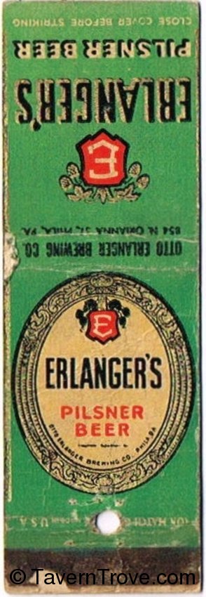 Erlanger's Pilsener Beer/Snow Mountain Ale Dupe