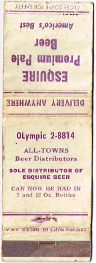 Esquire Premium Pale Beer