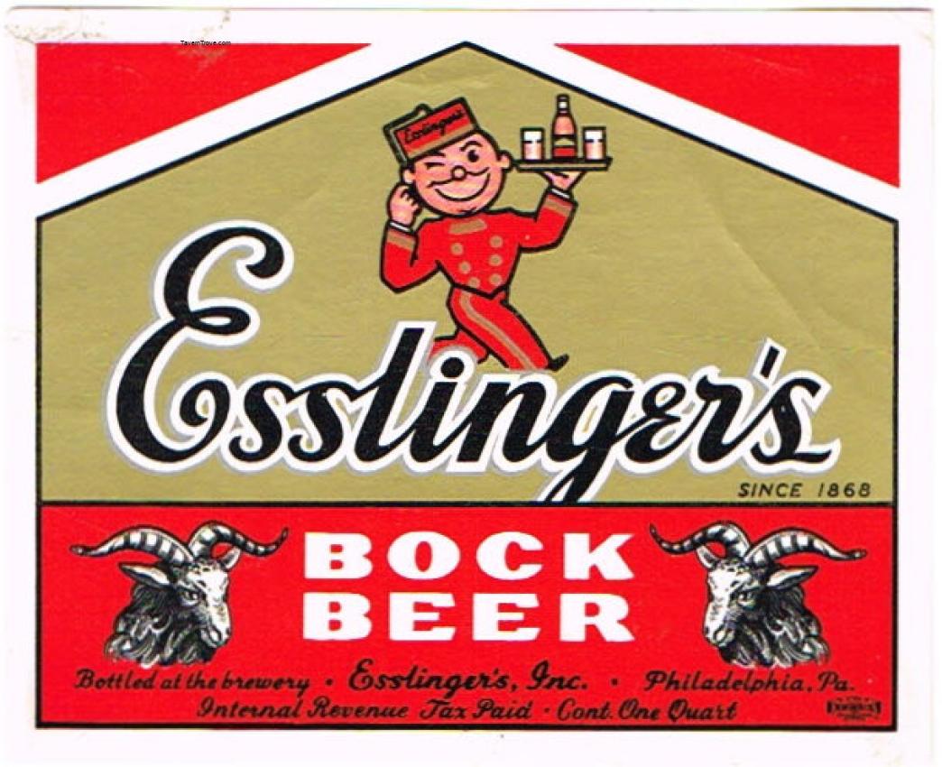 Esslinger's Bock Beer