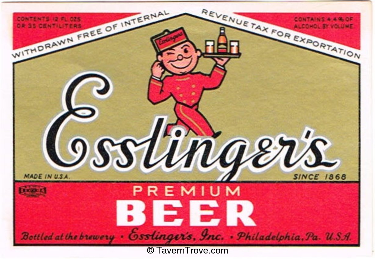 Esslinger's Premium Beer