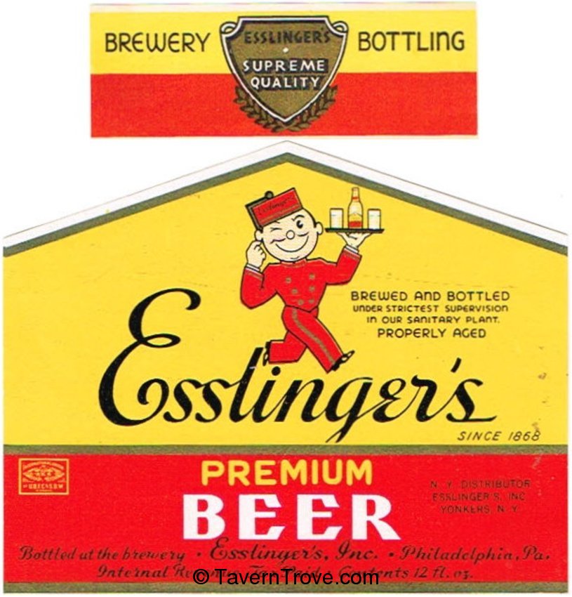 Esslinger's Premium Beer