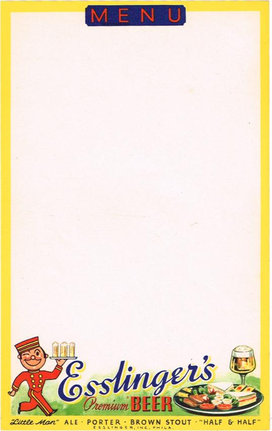 Esslinger's Premium Beer