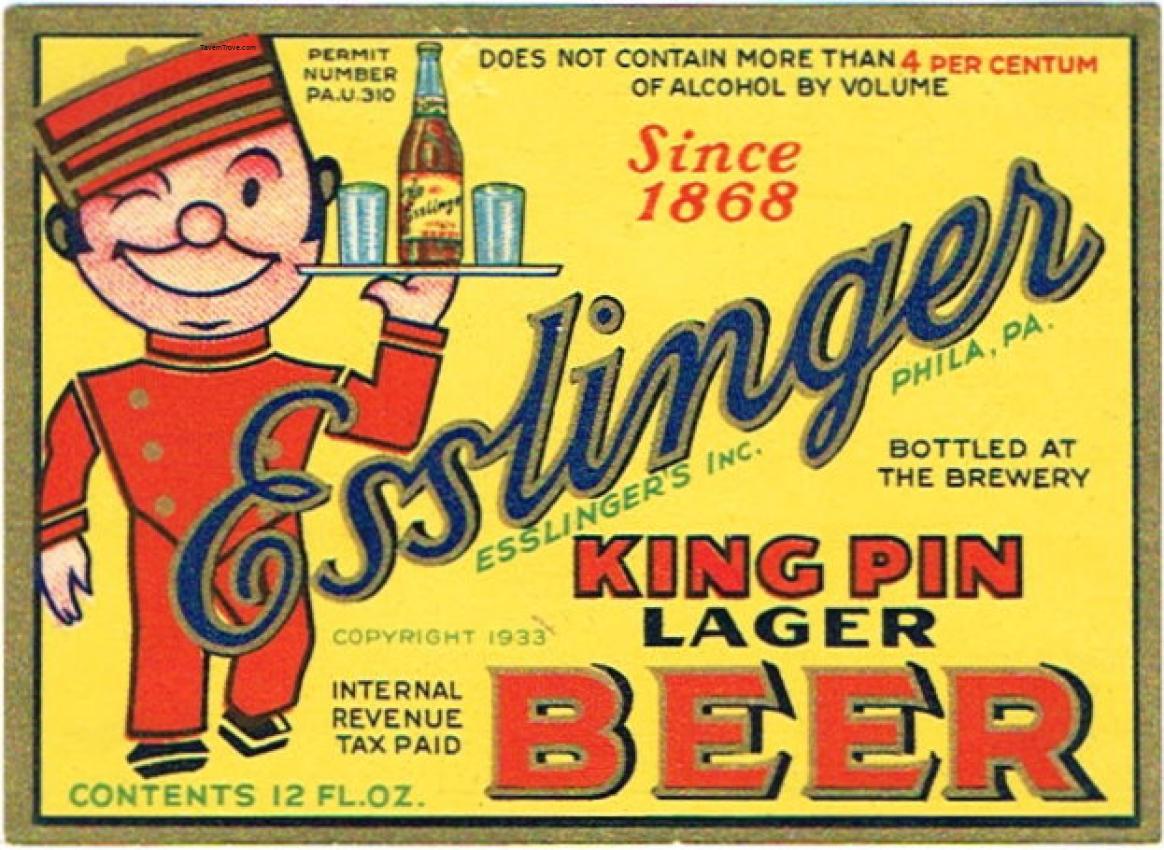 Esslinger King Pin Lager Beer