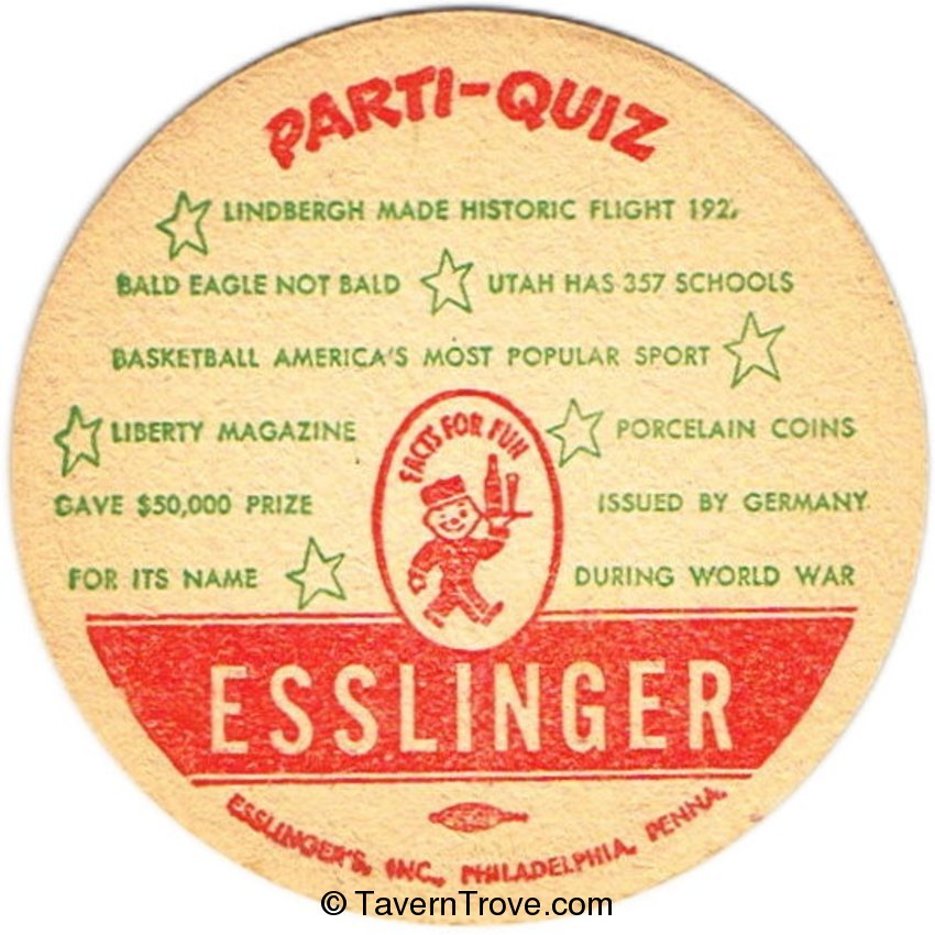 Esslinger Parti-Quiz Beer