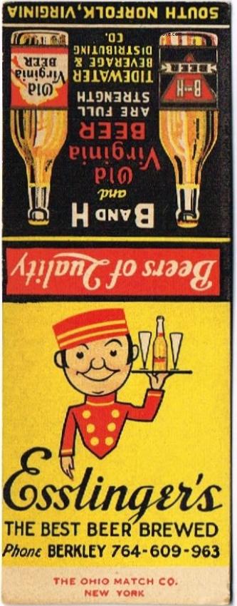 Esslinger's Beer and Ale Dupe