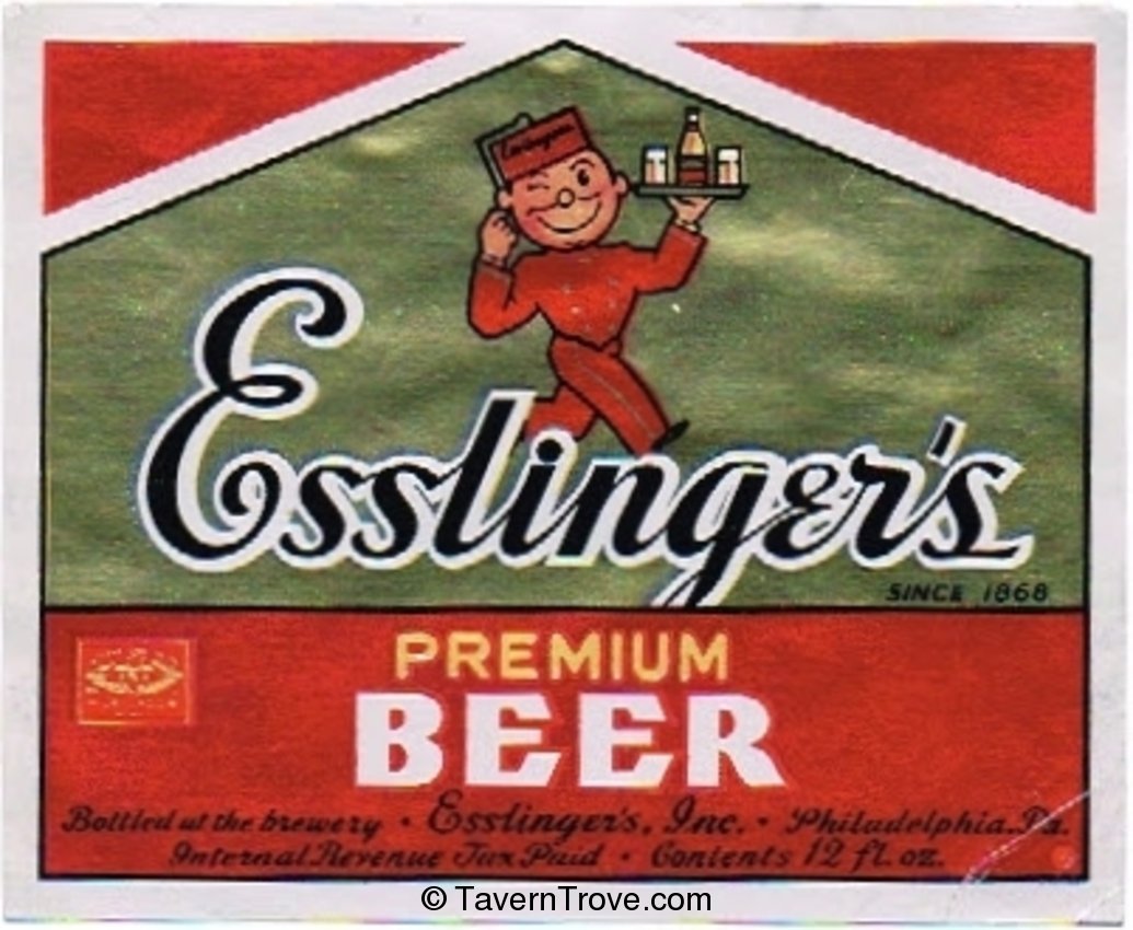 Esslinger's Premium Beer 