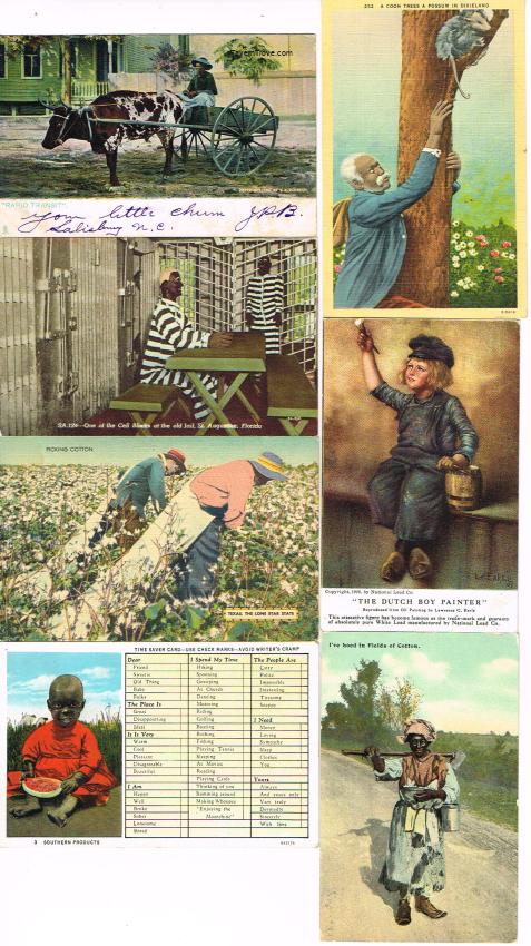 Ethnic Postcards Lot of 7