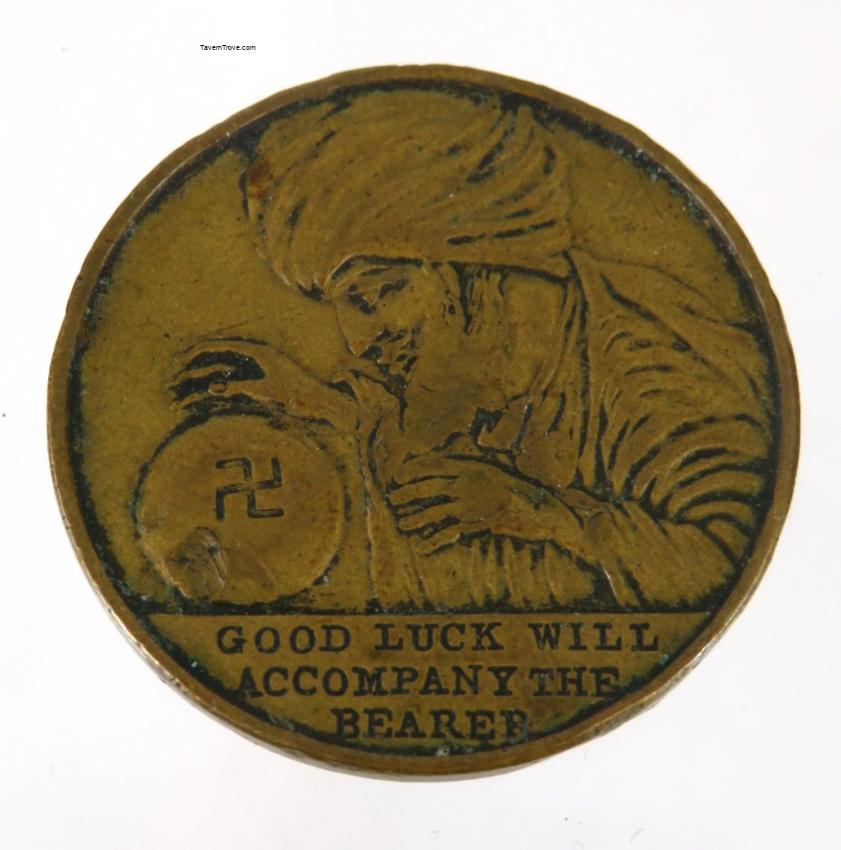 Evil Eye Protection Masonic Good Luck Token