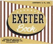 Exeter Bock Beer