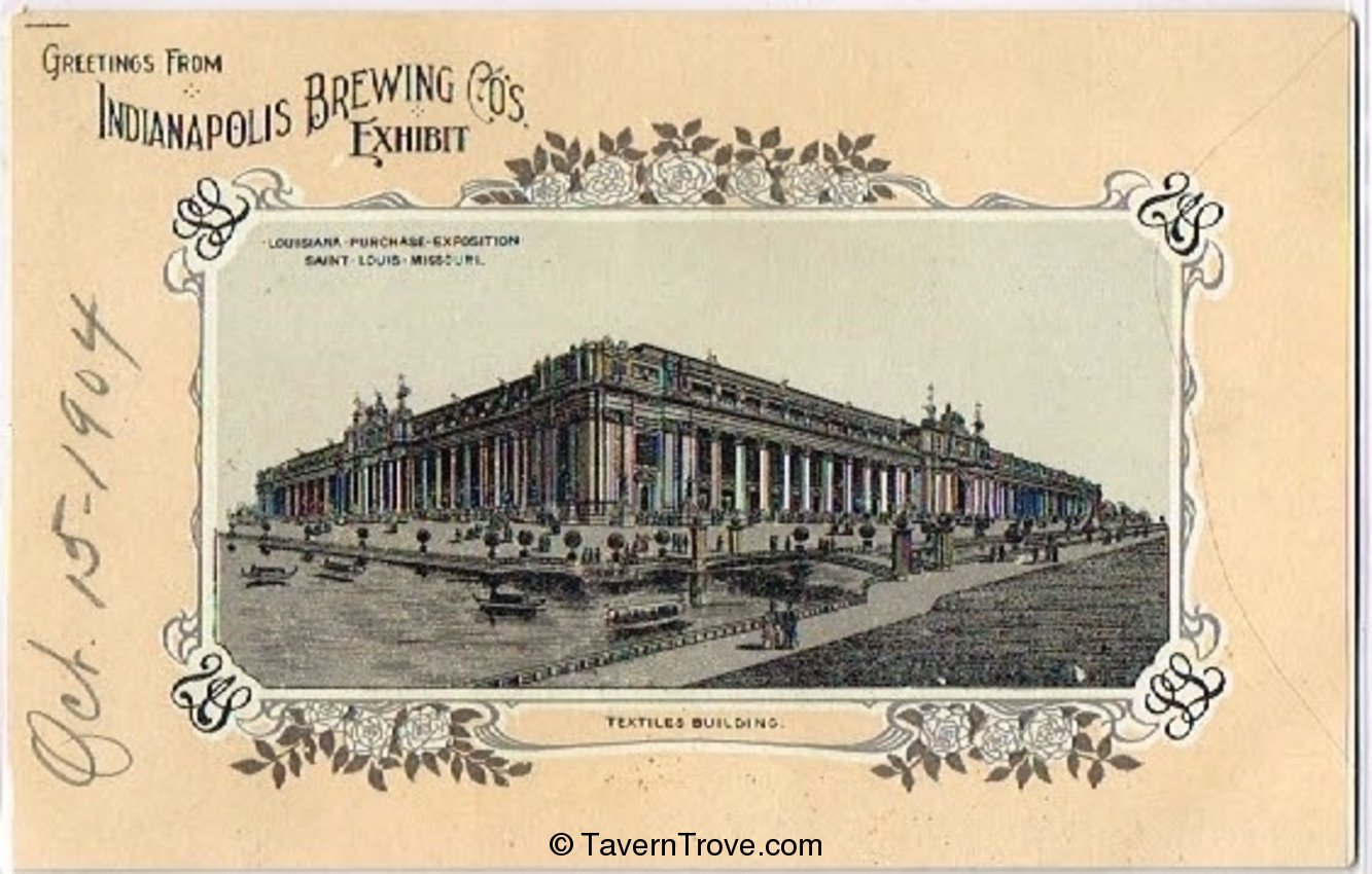 Indianapolis Brewery Louisiana Purchase Expo 