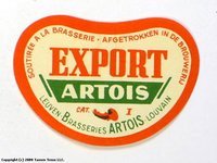 Export Artois (Neck Label)